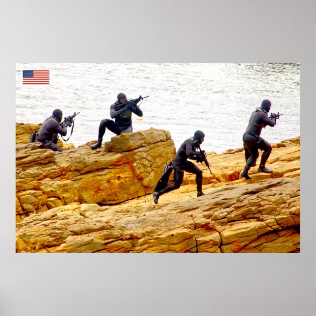 US COMBAT PERSONNEL POSTER (Framsidan)
