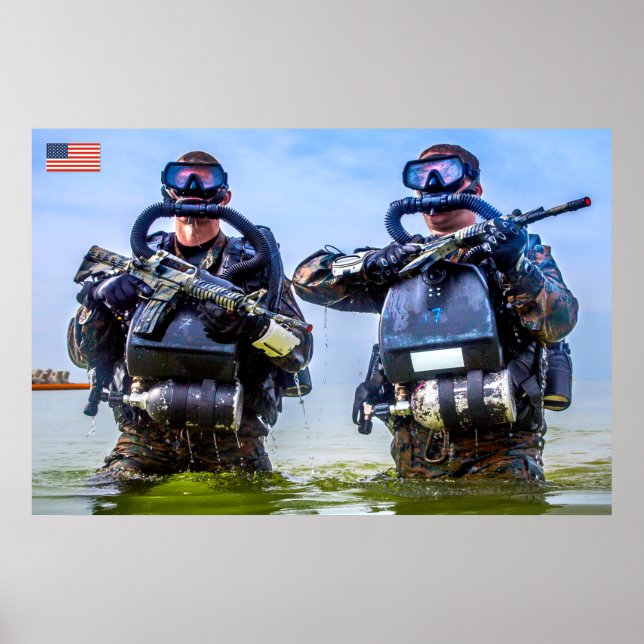 US COMBAT PERSONNEL POSTER (Framsidan)