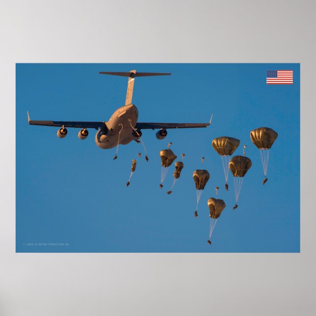 US COMBAT PERSONNEL POSTER (Framsidan)