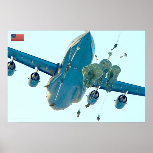 US COMBAT PERSONNEL POSTER (Framsidan)