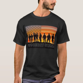 US COMBAT SQUAD COURAGE - Battle of Iwo Jima T Shirt