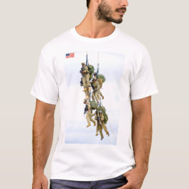 US COMBAT SQUAD - Extraktion av helikopter T Shirt