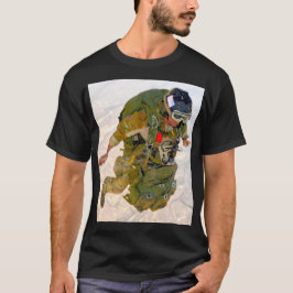 US COMBAT SQUAD - US Paratrooper T Shirt