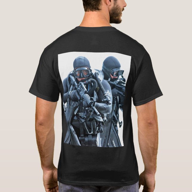 US COMBAT SQUAD - US Speciella Ops T Shirt (Baksida)
