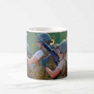 US COMBAT WOMAN KAFFEMUGG