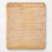 US CONSTITUTION Amerikansk historia Mousepad