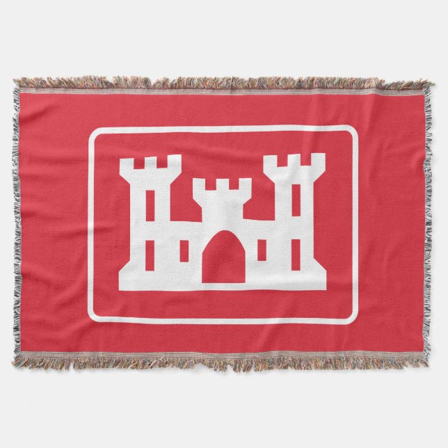 US Corps of Engineers DOD Militär Filt (Framsidan)