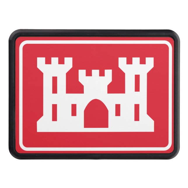 US Corps of Ingenjör DOD Military Dragkroksskydd (Framsidan)