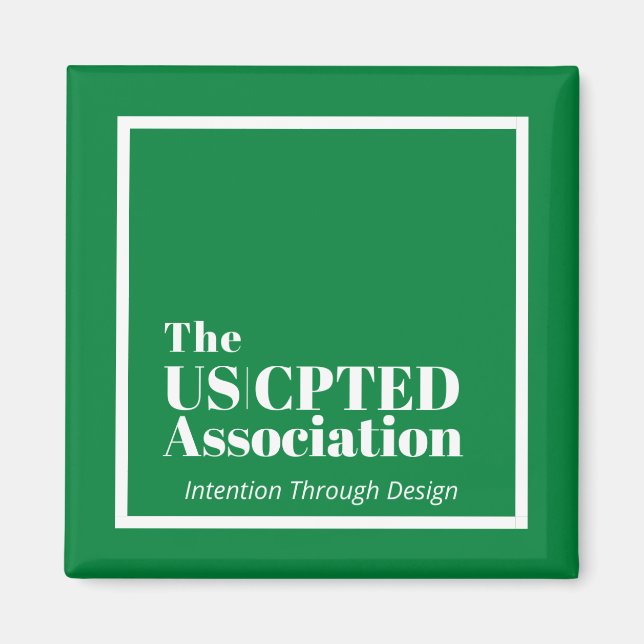 US CPTED Association Magnet (Framsidan)