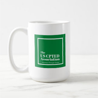 US CPTED Association Member 15 oz Coffee Mug Kaffemugg