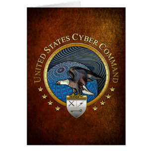 US Cyber Command Hälsningskort