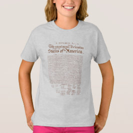 US Declaration of Independence T Shirt