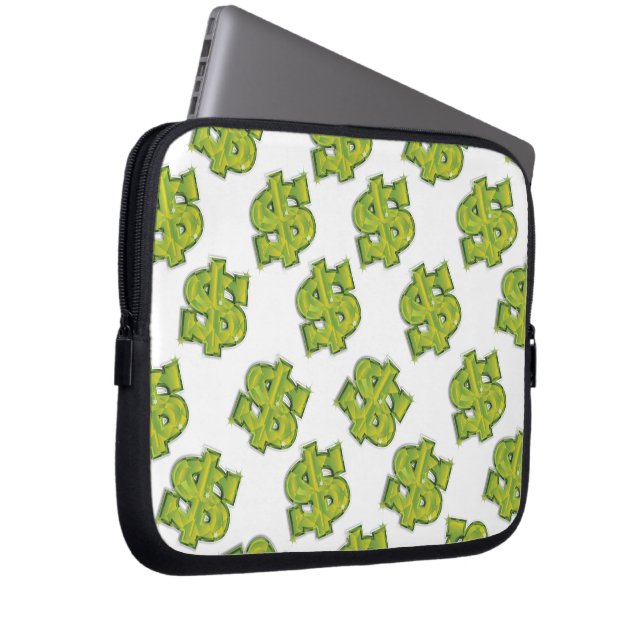 US-dollar Laptop Fodral (Framsidan Höger)