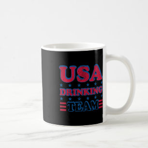 US Drinking Team 4:e juli Independence day Dru Kaffemugg