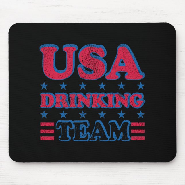 US Drinking Team 4:e juli Independence day Dru Musmatta (Framsidan)