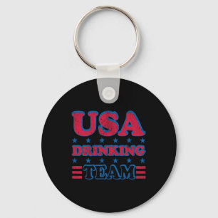 US Drinking Team 4:e juli Independence day Dru Nyckelring