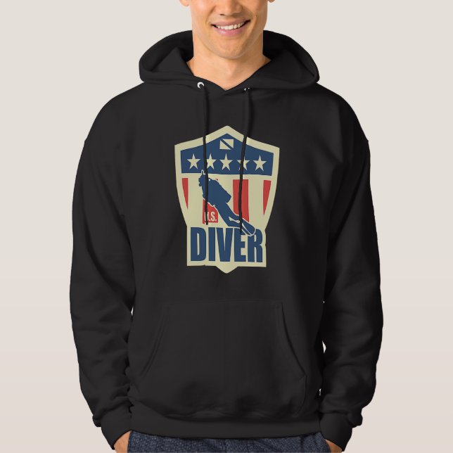 US Dykare Hoodie (Framsida)