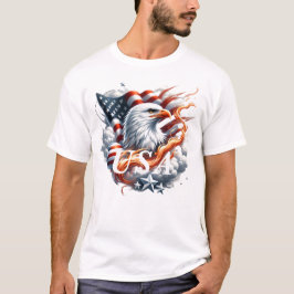 US EAGLE DESIGN T SHIRT