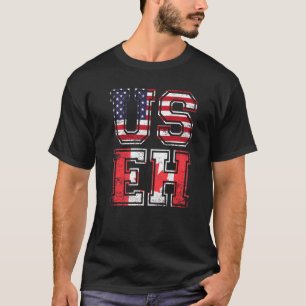 US Eh American Canadian Memote Quote T Shirt
