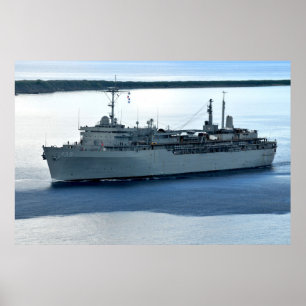 US Emory S. Land (AS 39) Poster
