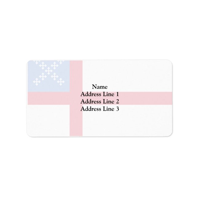 Us Episcopal Church, religiösa Adressetikett (Framsidan)