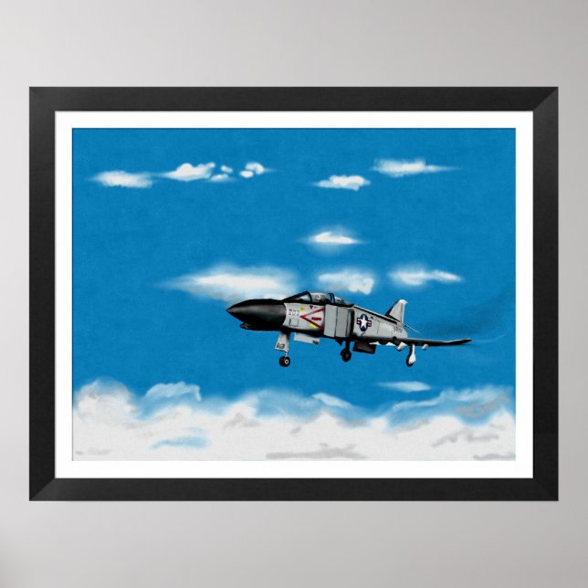 US F4 Phantom 1987 Poster (Framsidan)