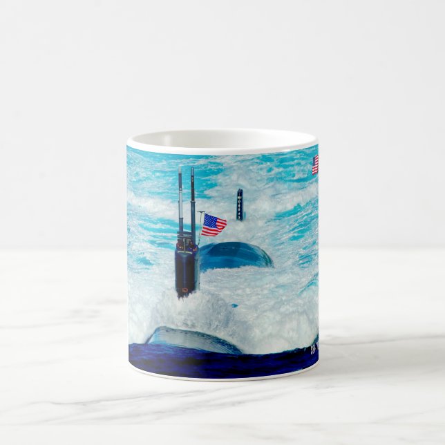 US FAST ATTACK SUBMARINE - SSN-770 Mugg (Center)