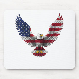 US Flag Bald Eagle 4 juli Musmatta