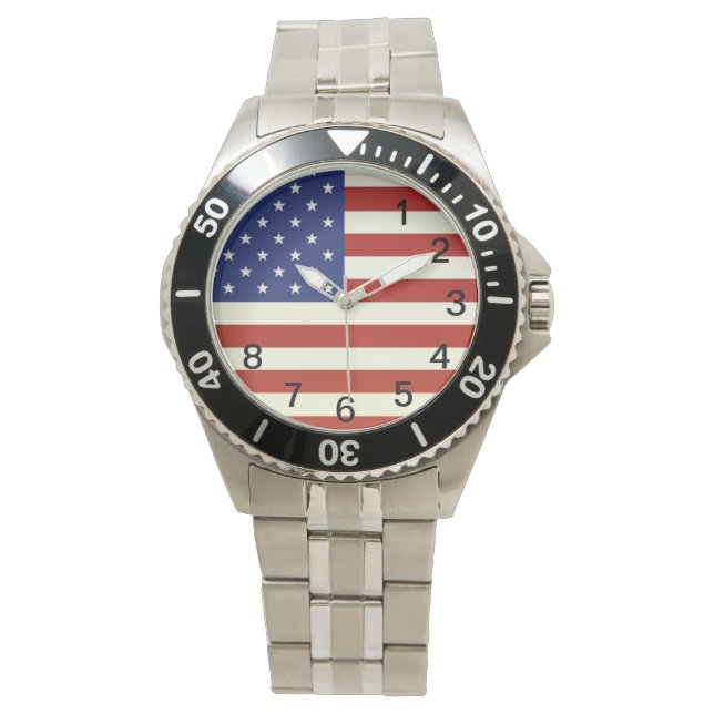 US FLAG klocka (Framsida)