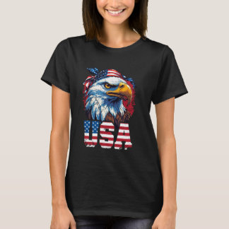 US Flag Patriot USA Eagle, American US Patriotic T Shirt