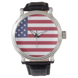 US Flag Watch Armbandsur