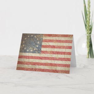 US Flagga 1776 Kort