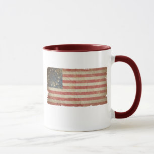 Us-flagga 1776 mugg