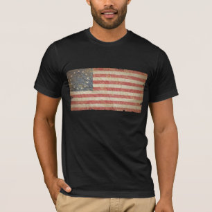 Us-flagga 1776 tee shirt