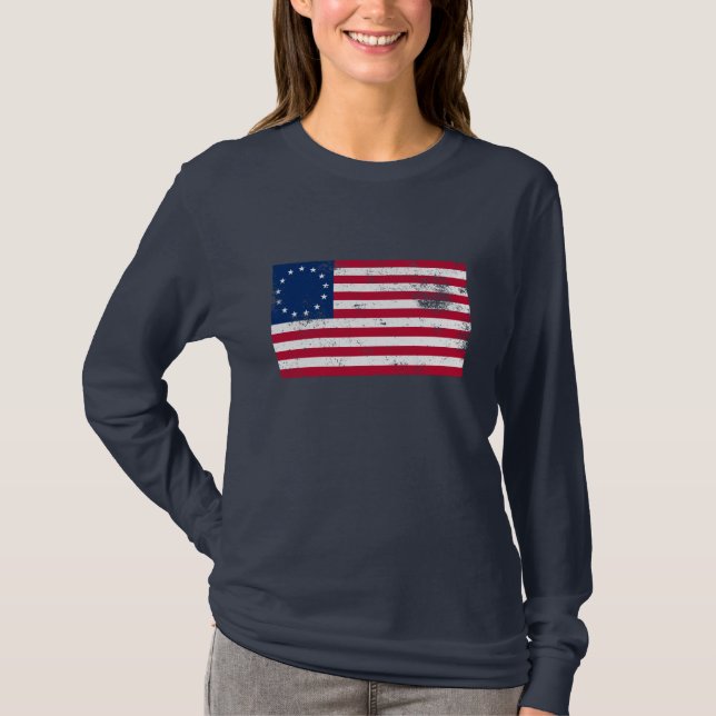 Us-flagga 1776 tröja (Framsida)