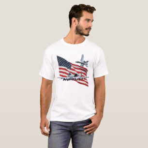 Us-flagga Aith A10 T Shirt