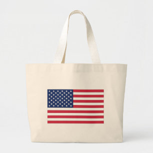 US Flagga. Amerikas förenta stater. Jumbo Tygkasse