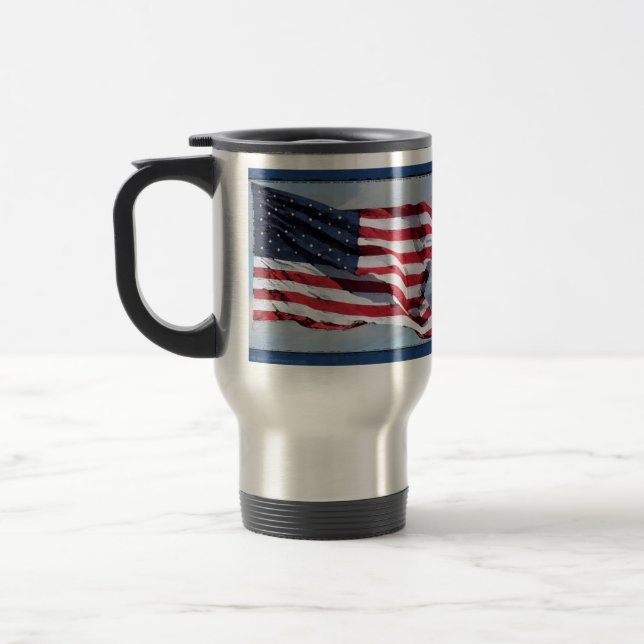 US Flagga Art 1 Resemugg (Vänster)