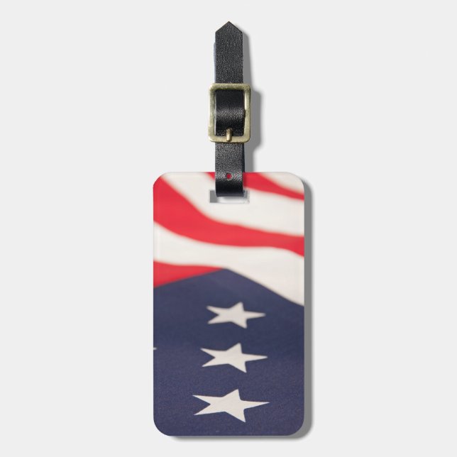 US FLAGGA BAGAGEBRICKA (Vertikal Framsida)