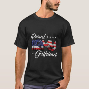 US Flagga Bold Proud Army Girlkompis T Shirt