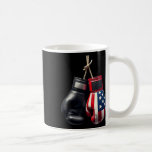 US Flagga Boxing Glove Boxer 1 Kaffemugg<br><div class="desc">US Flagga Boxing Glove Boxer 1</div>