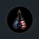 US Flagga Boxing Glove Boxer 3 Knapp<br><div class="desc">US Flagga Boxing Glove Boxer 3</div>