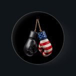 US Flagga Boxing Glove Boxer Knapp<br><div class="desc">US Flagga Boxing Glove Boxer</div>