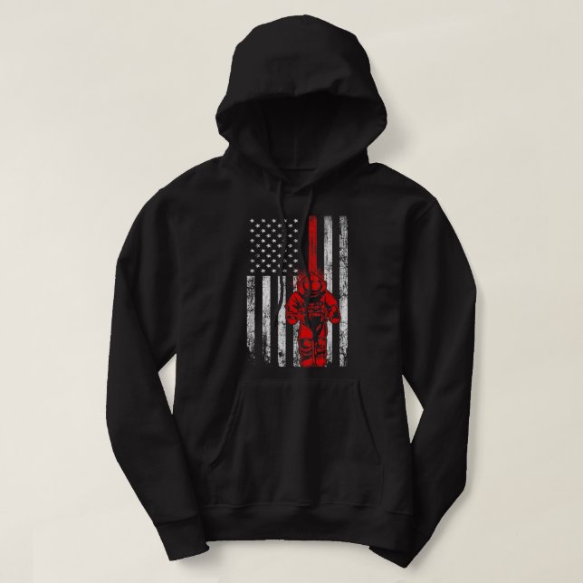 US Flagga EOD Tech Hoodie (Design framsida)