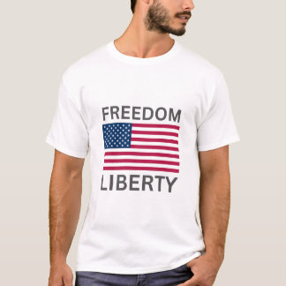 US Flagga Freedom Liberty™ Manar T Shirt