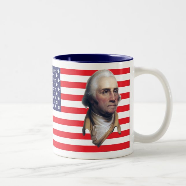 US Flagga George Washington Mugg (Höger)