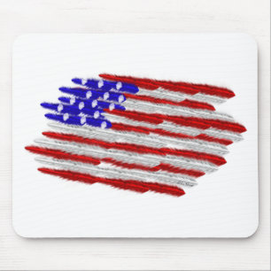 US Flagga i fjädrar Musmatta