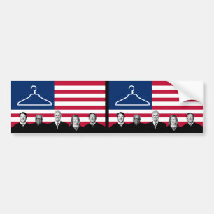 US Flagga Jackar Hanger SCOTUS Bildekal