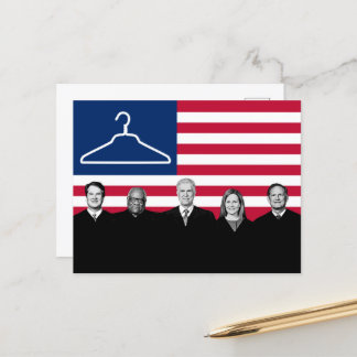 US Flagga Jackar Hanger SCOTUS Vykort