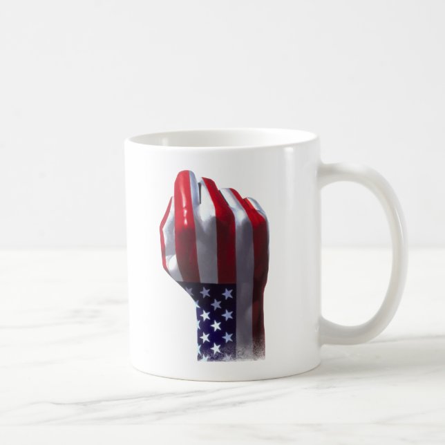 Us-flagga Kaffemugg (Höger)